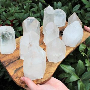 Captivating Clear Quartz Crystal Point A Majestic Beacon of Clarity and Energy