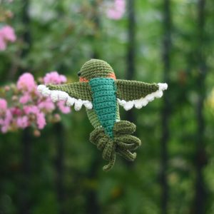 Captivating Crochet Hummingbird A Delightful Amigurumi Masterpiece for Home Decor and Custom Creations