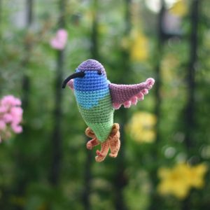 Captivating Crochet Hummingbird A Delightful Amigurumi Masterpiece for Home Decor and Custom Creations