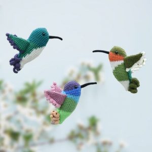 Captivating Crochet Hummingbird A Delightful Amigurumi Masterpiece for Home Decor and Custom Creations