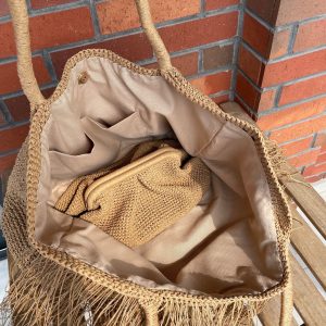 Captivating Crochet Raffia Tote The Epitome of Boho Chic for Beach and Beyond