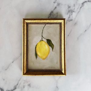 Captivating Lemon Drop II Art Print Unveil the Essence of Still Life