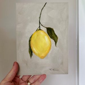 Captivating Lemon Drop II Art Print Unveil the Essence of Still Life