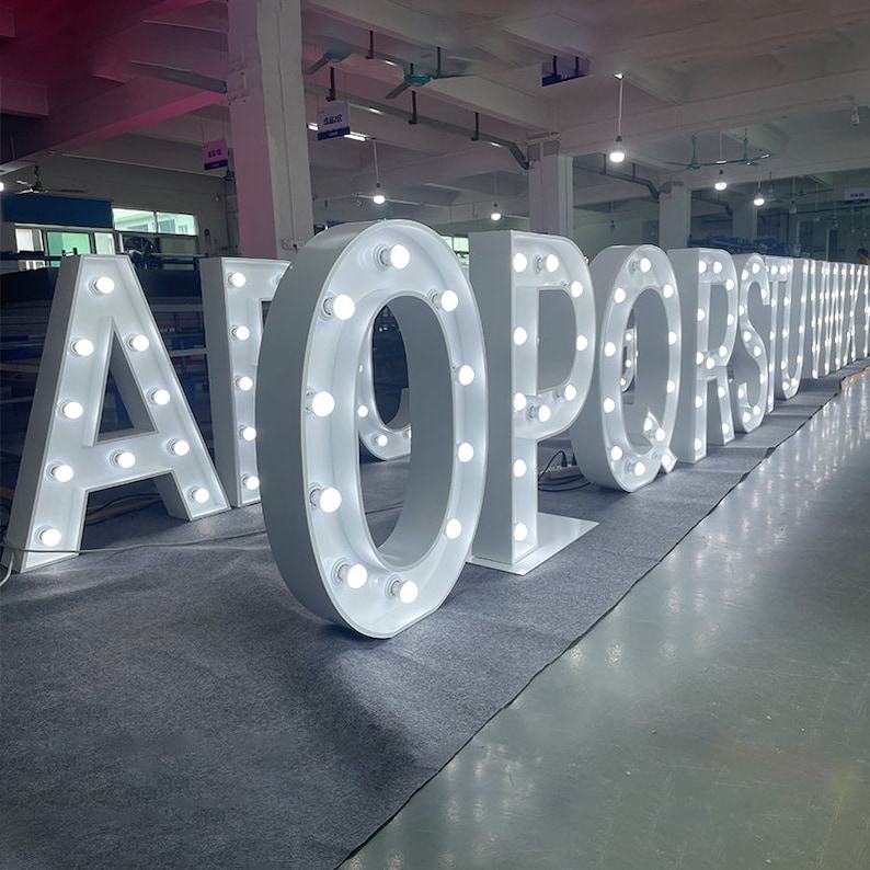 Captivating Marquee Letters Illuminate Your Events with Style and Brilliance