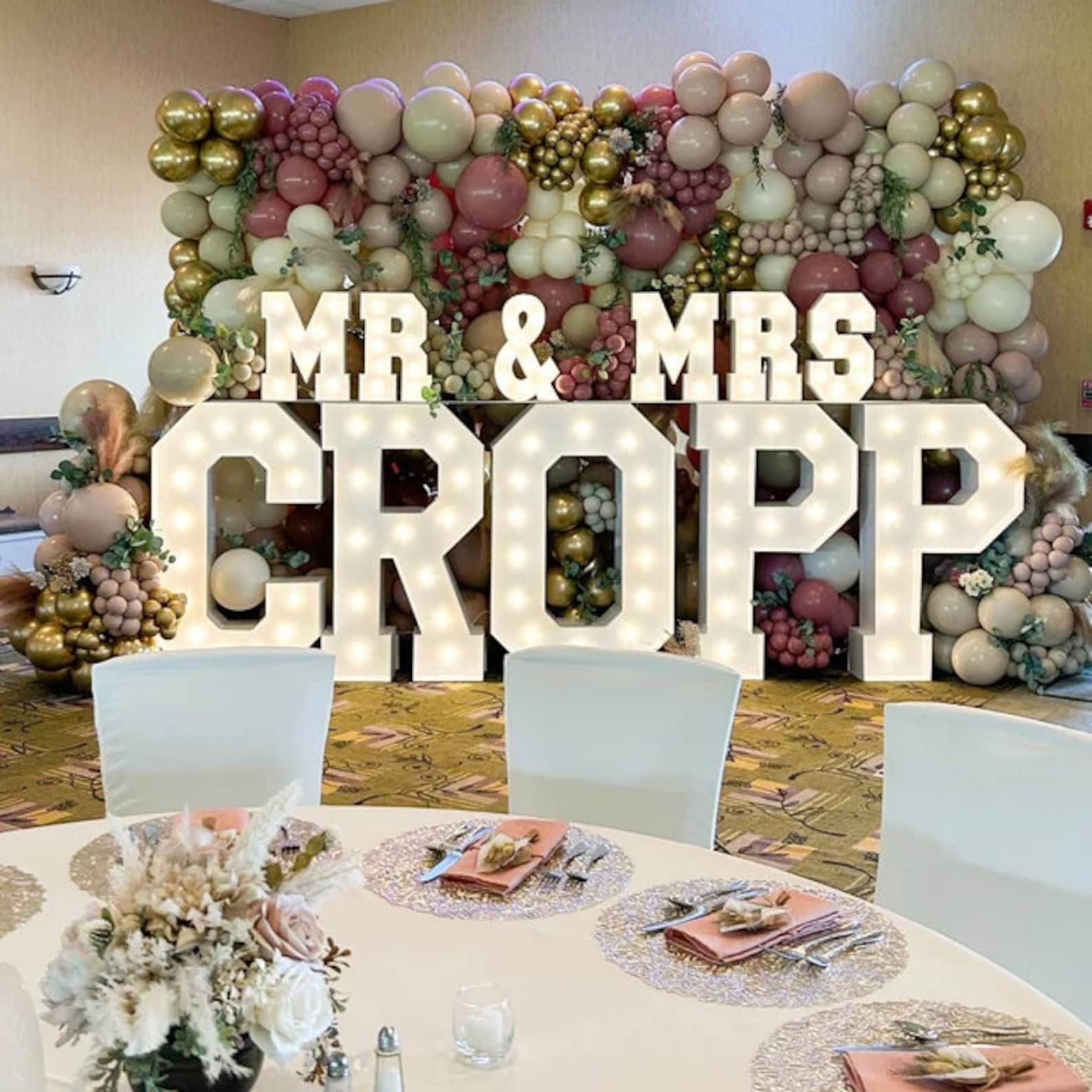 Captivating Marquee Letters Illuminate Your Events with Style and Brilliance