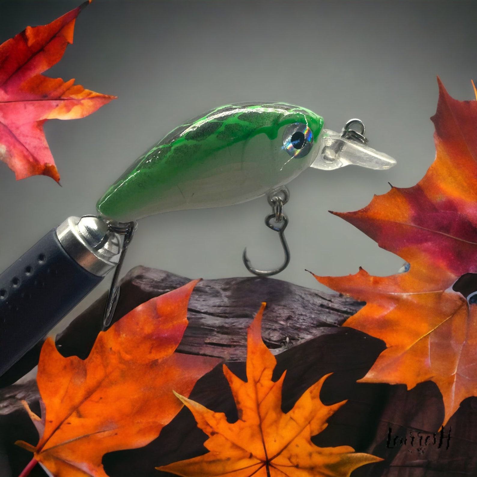 Captivating Neon Black Lure Handcrafted Trout Fishing Bait for Unforgettable Catches
