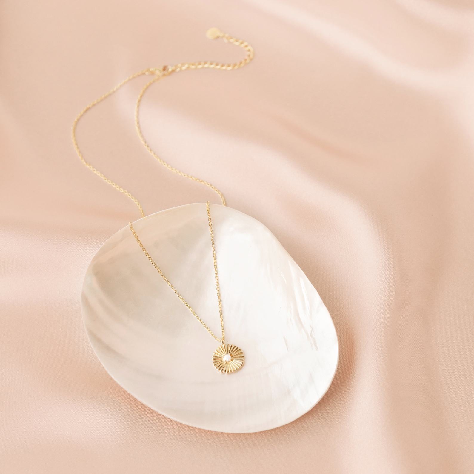 Captivating Opal Medallion Necklace A Timeless Treasure for Layering