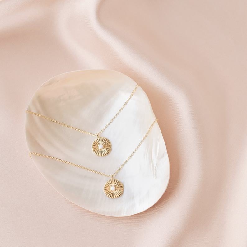 Captivating Opal Medallion Necklace A Timeless Treasure for Layering