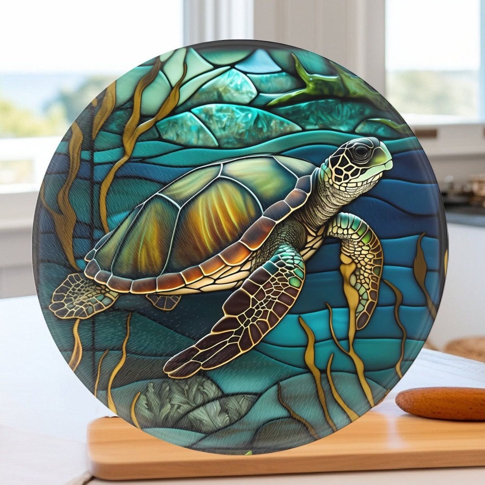 Captivating Turtle Cutting Board A Culinary Canvas for Charcuterie and More