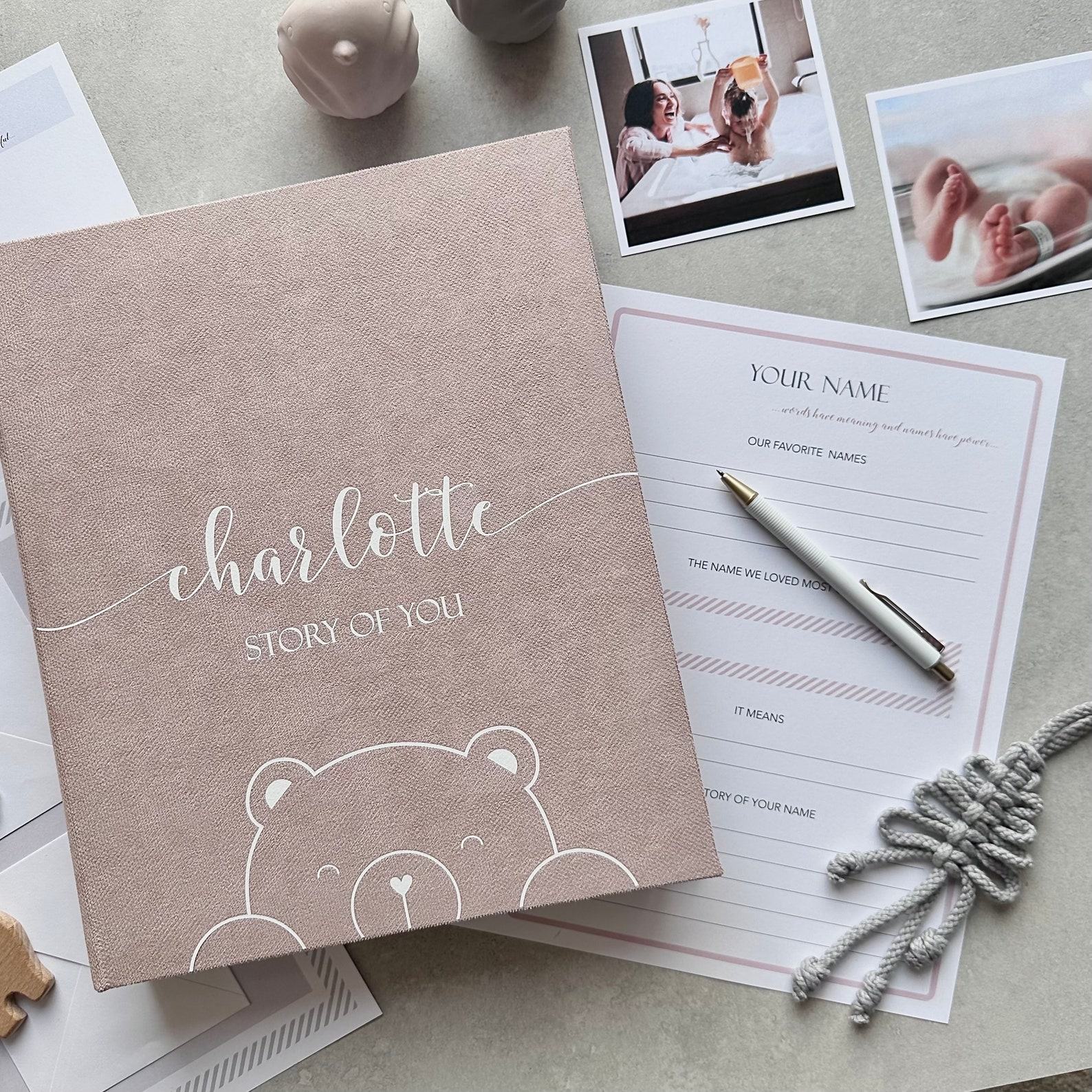 Capture Baby’s Precious Moments Personalized Milestone Book for Modern Memories - Image 5