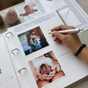 Capture Baby’s Precious Moments Personalized Milestone Book for Modern Memories