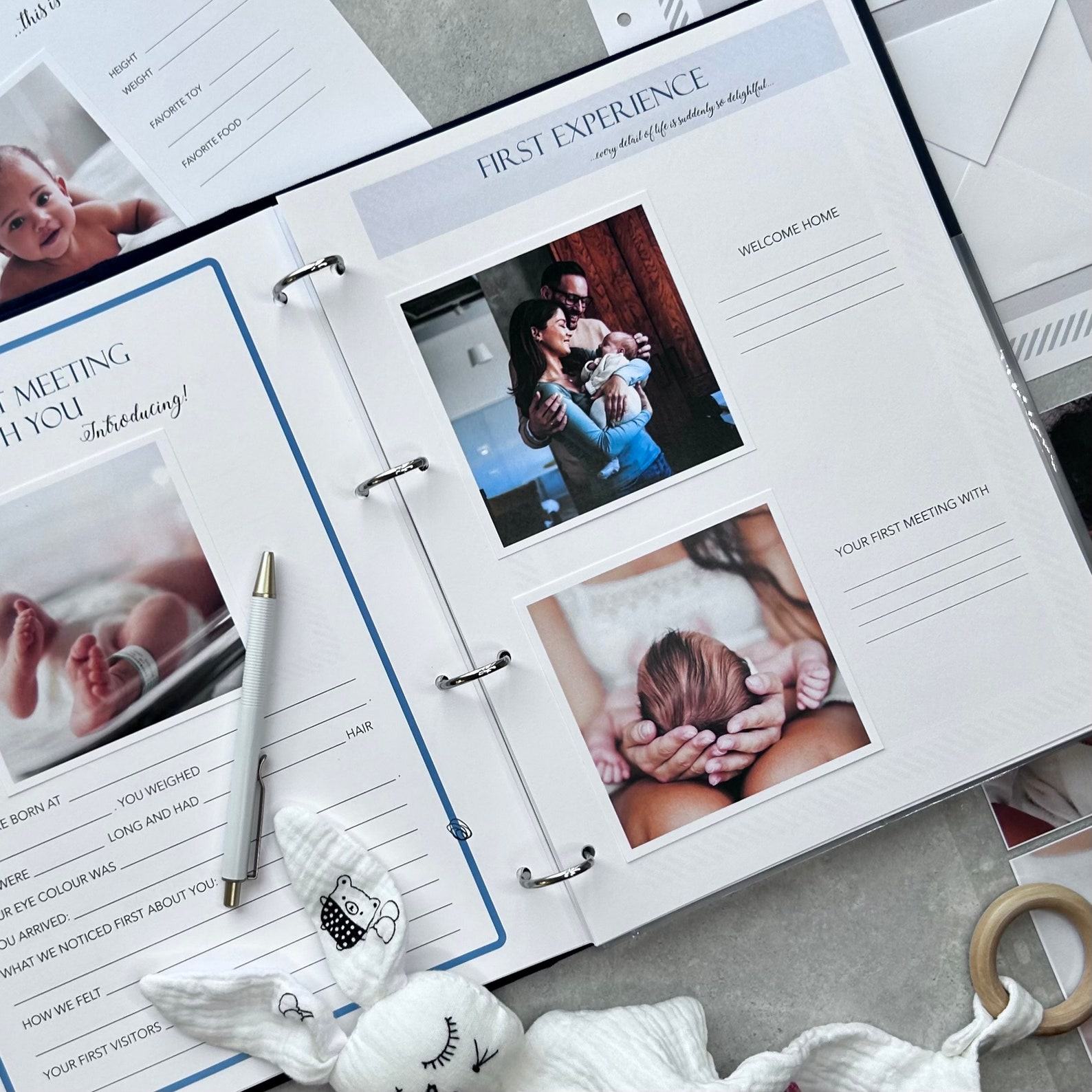 Capture Baby’s Precious Moments Personalized Milestone Book for Modern Memories - Image 6