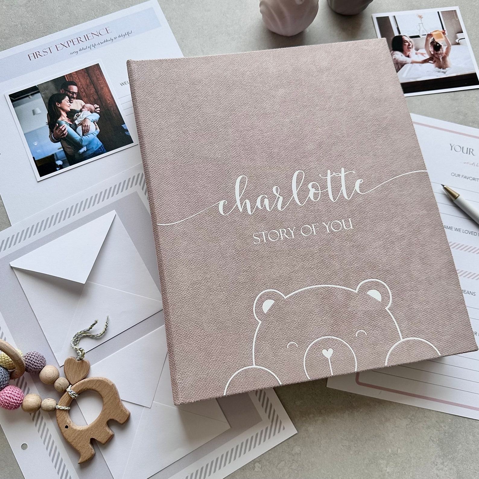 Capture Baby’s Precious Moments Personalized Milestone Book for Modern Memories - Image 3