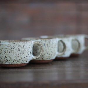 Carranza Mug Elevate Your Coffee Ritual with Sophisticated Matte Spotty Design