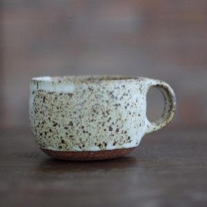 Carranza Mug Elevate Your Coffee Ritual with Sophisticated Matte Spotty Design