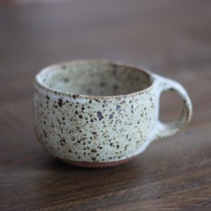 Carranza Mug Elevate Your Coffee Ritual with Sophisticated Matte Spotty Design