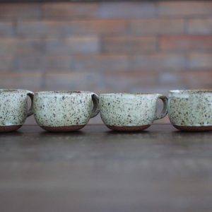 Carranza Mug Elevate Your Coffee Ritual with Sophisticated Matte Spotty Design