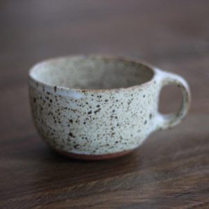 Carranza Mug Elevate Your Coffee Ritual with Sophisticated Matte Spotty Design