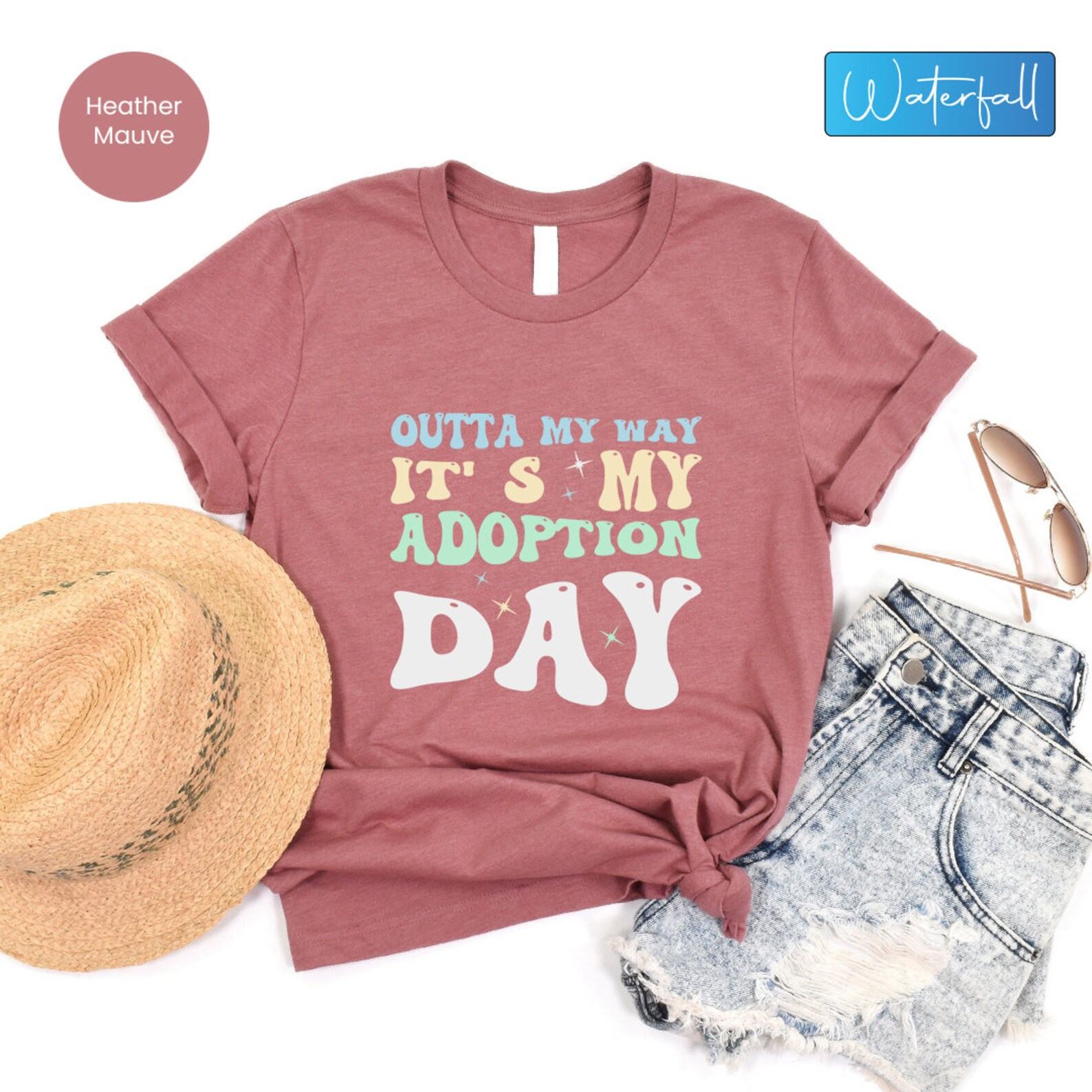 Celebrate Adoption Day Retro-Inspired Shirts for Adopted Kids