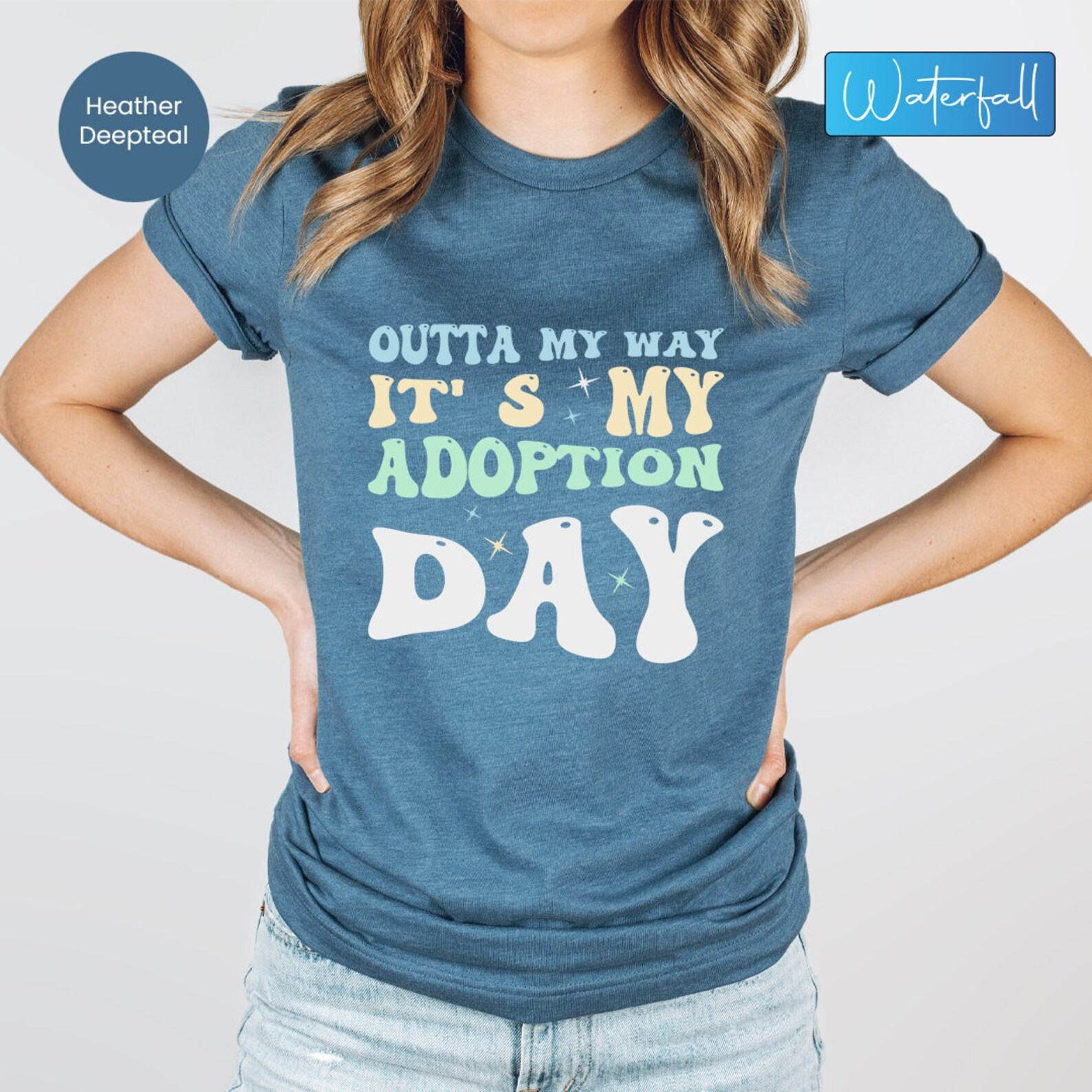 Celebrate Adoption Day Retro-Inspired Shirts for Adopted Kids