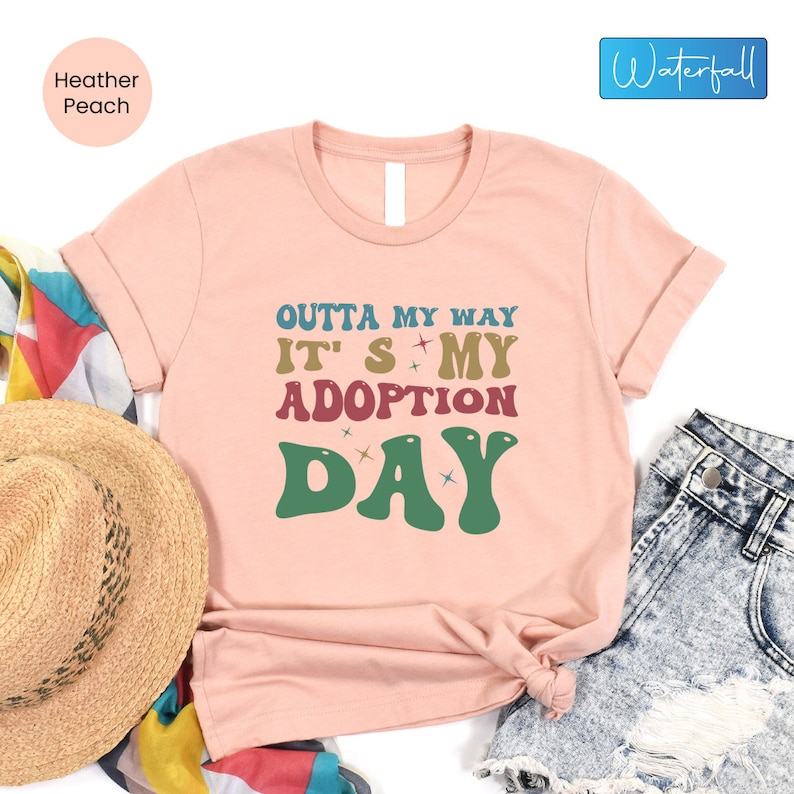 Celebrate Adoption Day Retro-Inspired Shirts for Adopted Kids