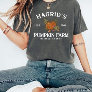Celebrate Fall, Halloween, and Thanksgiving 2024 in Style with Hagrid’s Pumpkin Patch Sweatshirt