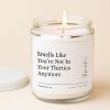 Celebrate Her 40th Personalized Candle for a Milestone Birthday