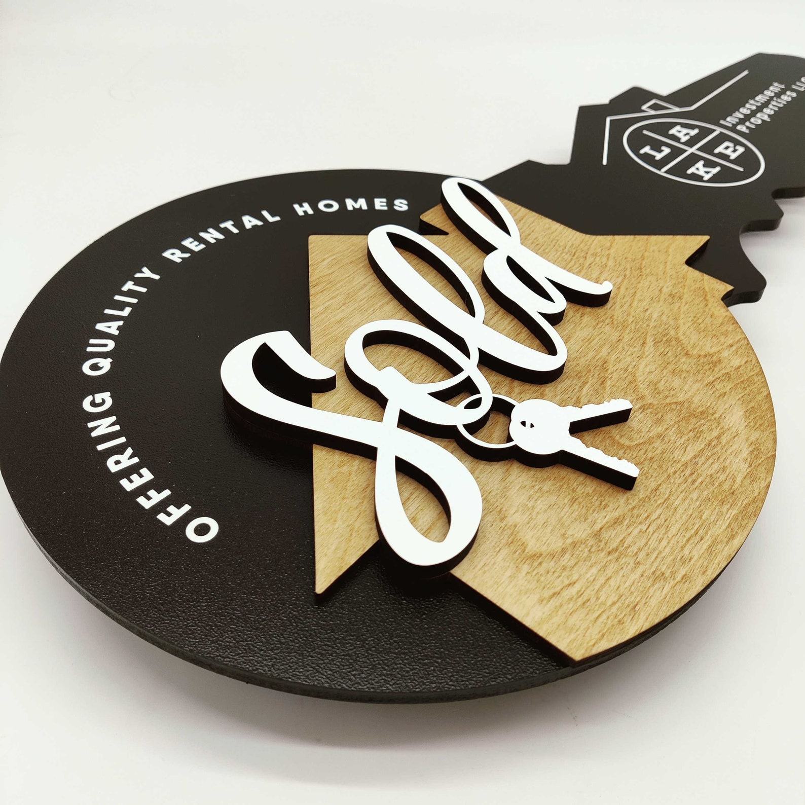 Celebrate the Sale Custom Sold Key for Realtors, the Interesting  Closing Item