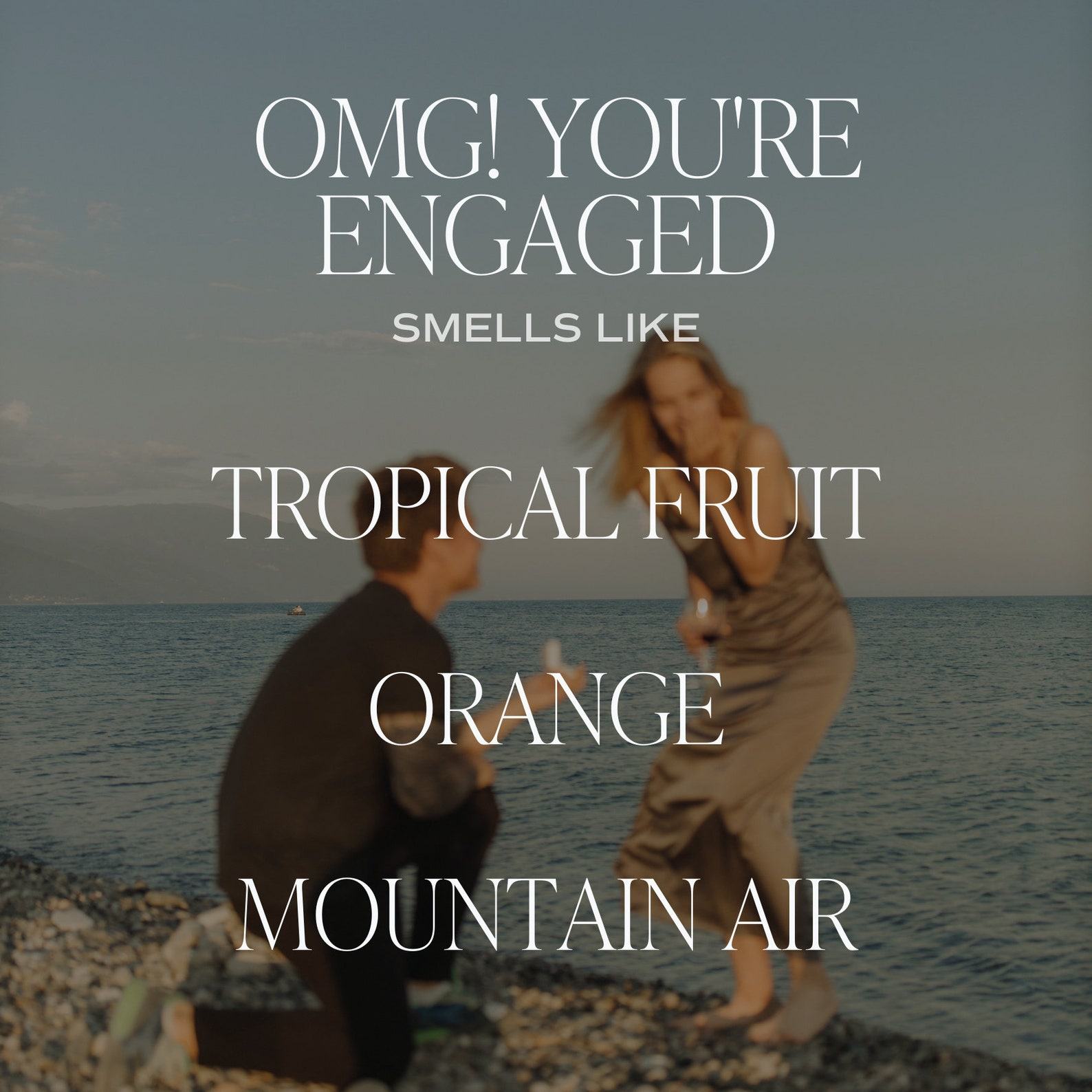 Celebrate Your Love with Our “OMG! You’re Engaged!” Soy Candle