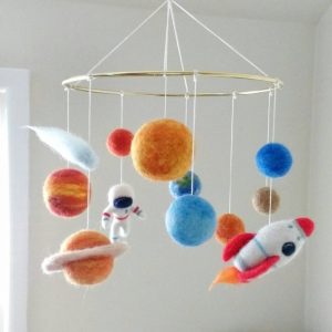 Celestial Adventure Solar System Mobile for Baby’s Cosmic Dreams