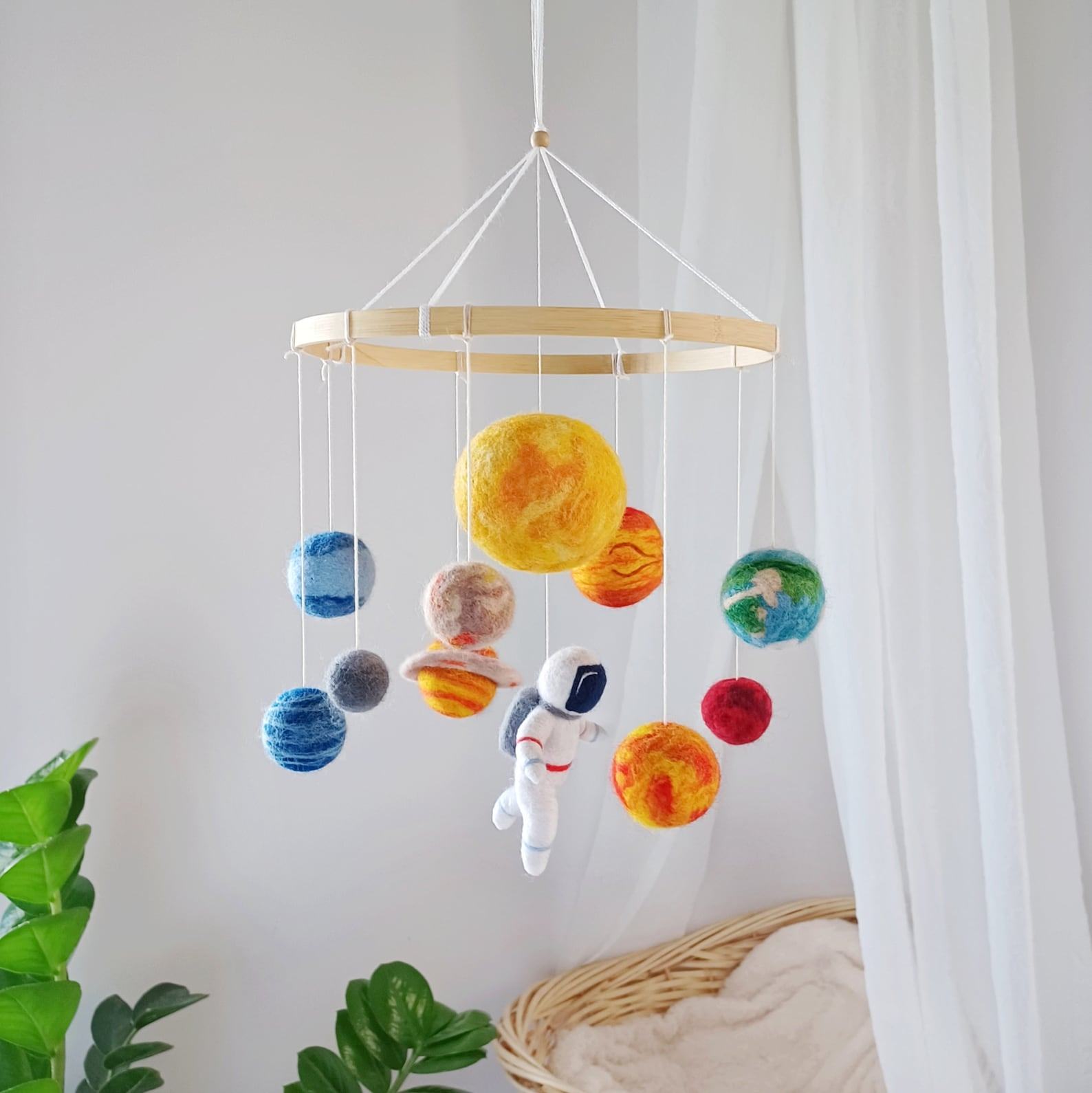 Celestial Adventure Solar System Mobile for Baby’s Cosmic Dreams