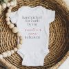 Celestial Blessings Handpicked for Earth, Heaven Sent Baby Onesies
