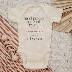 Celestial Blessings Handpicked for Earth, Heaven Sent Baby Onesies