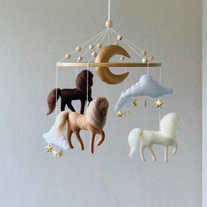 Celestial Dreams Neutral Nursery Mobile for Sweet Slumbers