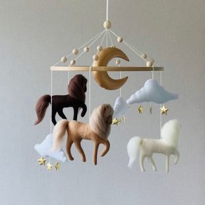 Celestial Dreams Neutral Nursery Mobile for Sweet Slumbers