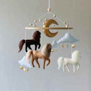 Celestial Dreams Neutral Nursery Mobile for Sweet Slumbers