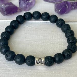 Celestial Leo Zodiac Crystal Candle Illuminate Your Path with Cosmic Energy