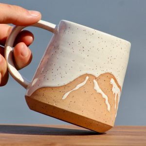 Celestial Sips from the Mountains Handmade Mug by Salt of the Earth Pottery