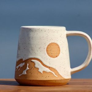 Celestial Sips from the Mountains Handmade Mug by Salt of the Earth Pottery