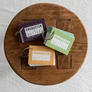 Character Matters Cards Cultivate Values, Build Character, Inspire Growth