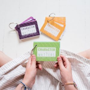 Character Matters Cards Cultivate Values, Build Character, Inspire Growth