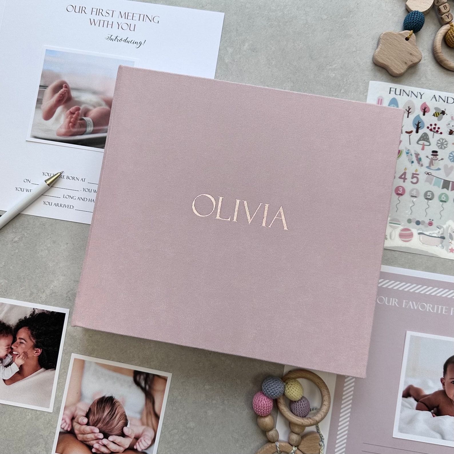 Cherished Memories A Modern Baby Journal for Your Little One’s First Five Years