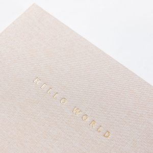 Cherished Moments Linen-Bound Baby Memory Book for Precious First Years