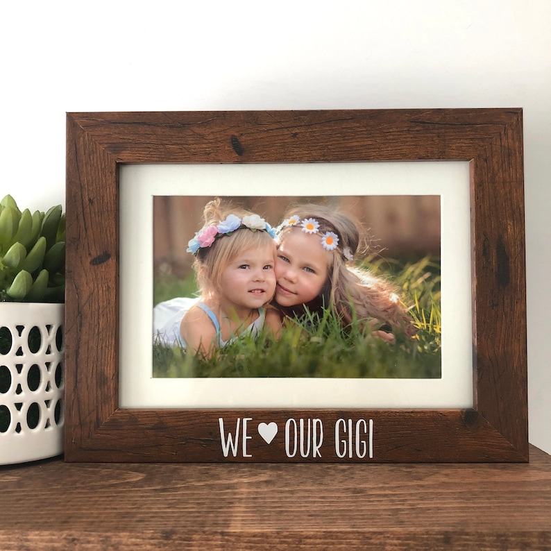 Cherished Moments with Gigi A Picture Frame to Capture the Love
