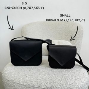 Chic and Compact Personalized Leather Crossbody Bag for Everyday Style