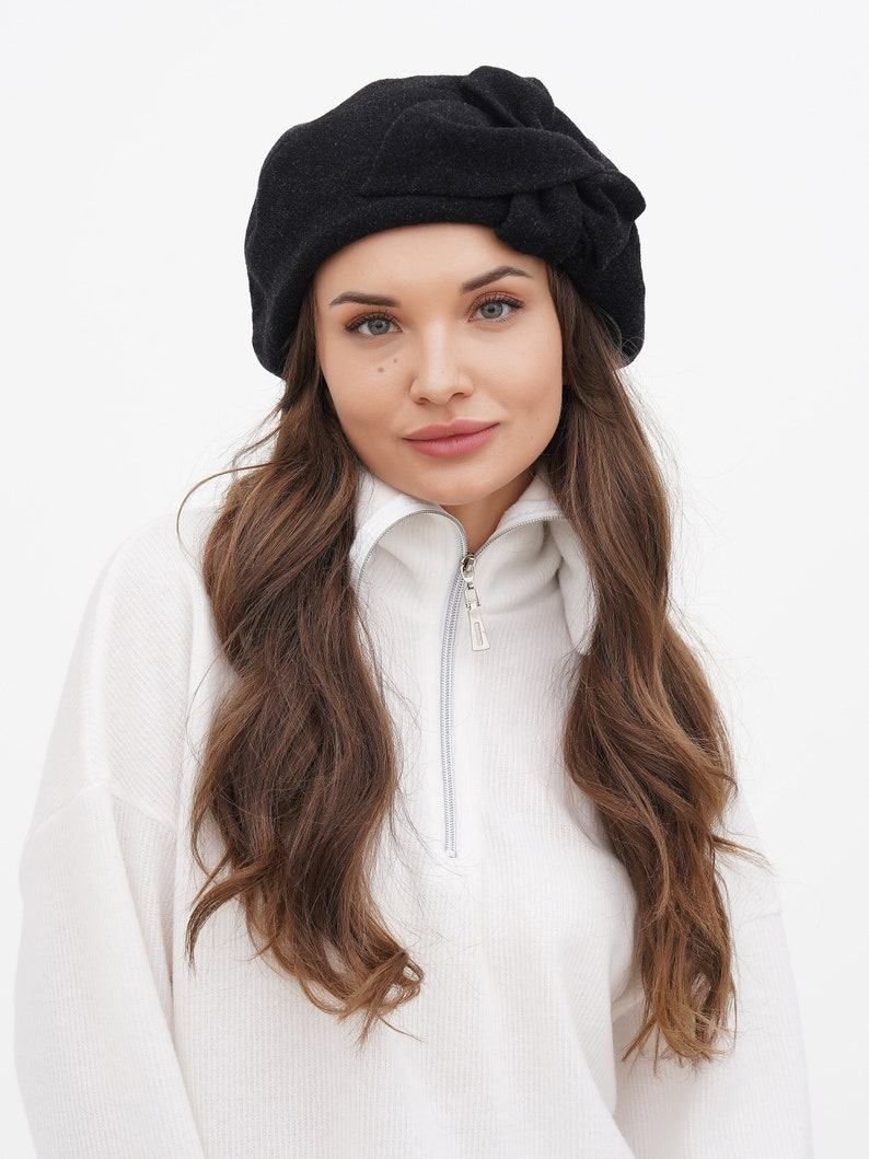 Chic Winter Wool Beret Elevate Your Style with French Elegance