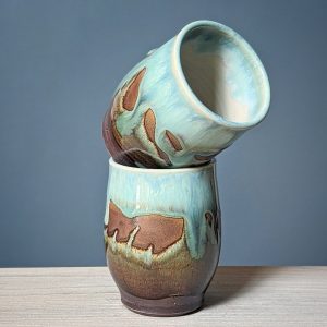 Chocolate Blue Espresso, Whisky or Tea Cup The Interesting  Item for Any Occasion