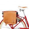 CLASSIC RIDE Premium Leather Bicycle Panniers for the Discerning Cyclist
