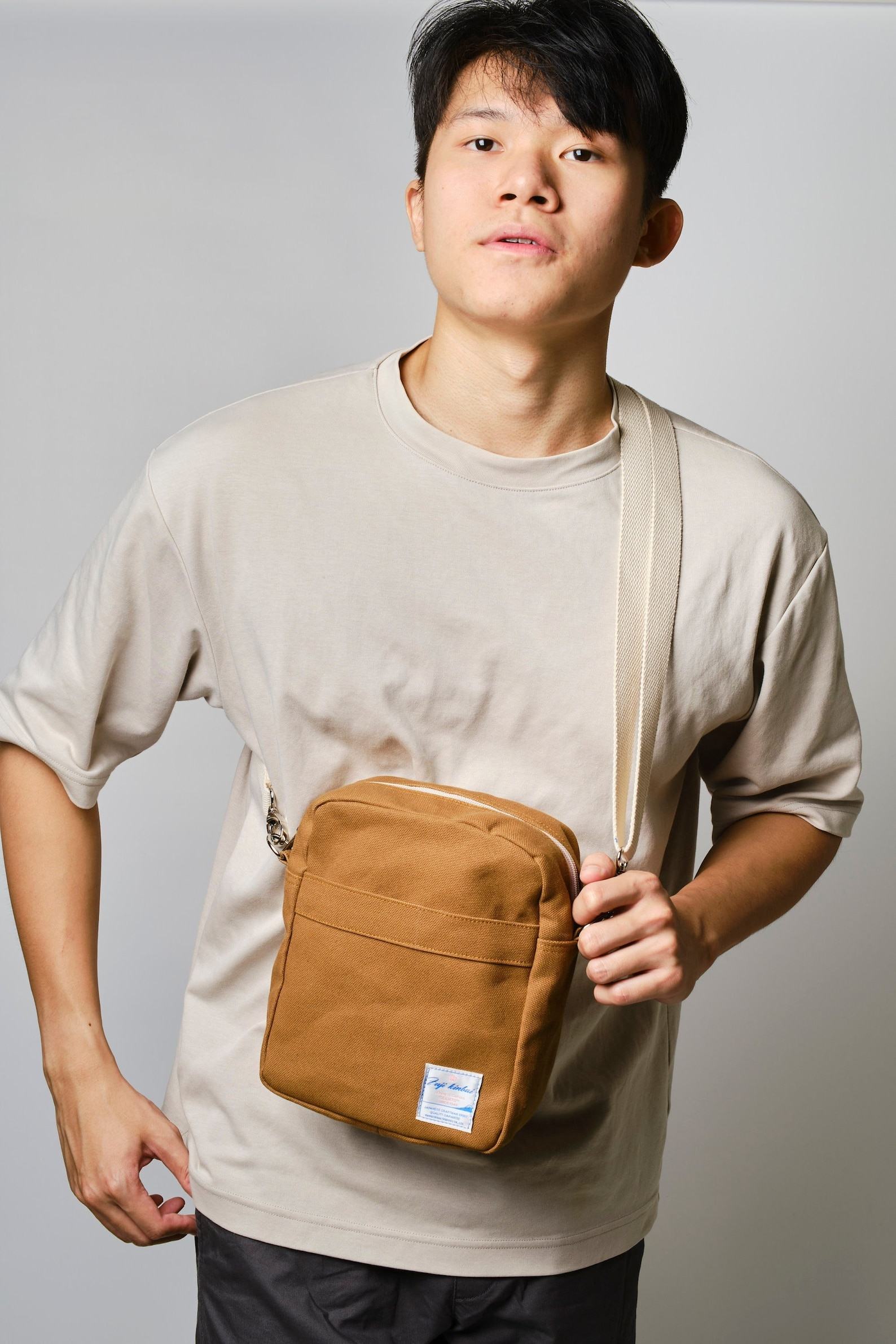 Cognac Brown Mini Crossbody Bag The Perfect Everyday Sling with a Touch of Style - Image 2