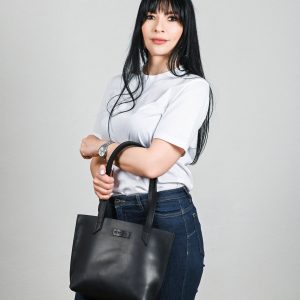 Cognac Leather Mini Tote The Interesting  Item for Her